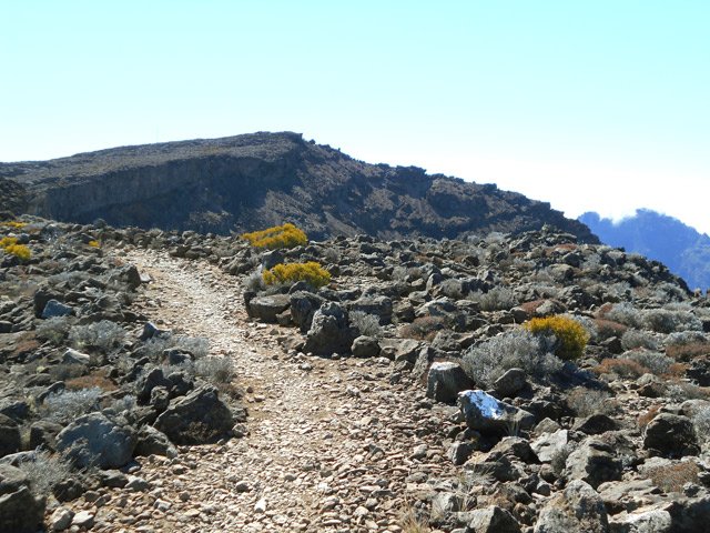 Sentier très agréable quand les cailloux disparaissent