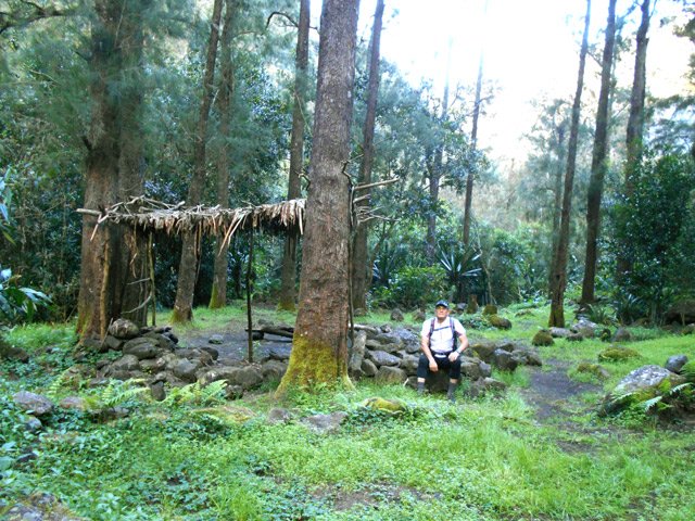 L'aire de bivouac ou pique-nique, premier point de repère obligatoire