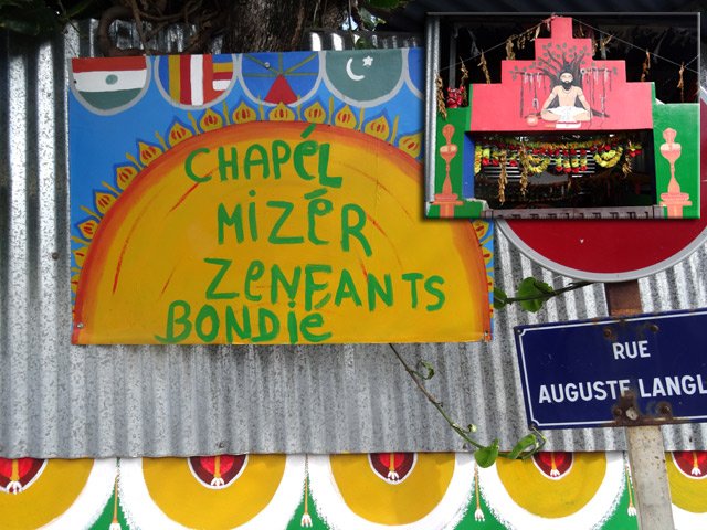 Le petit temple à la fin de la Rue Auguste Langlois