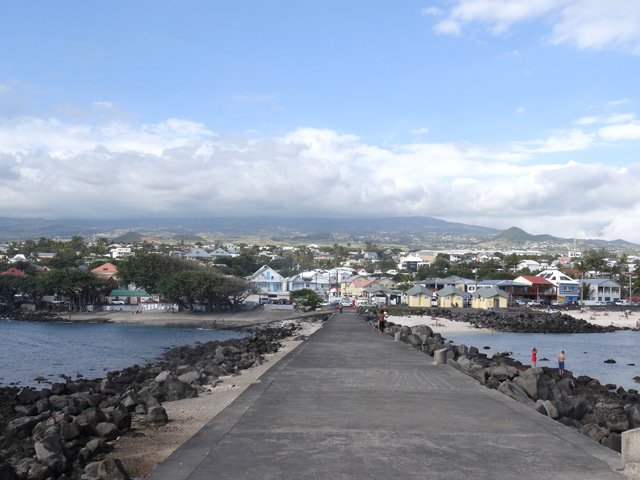 La longue jetée pour profiter de beaux panoramas