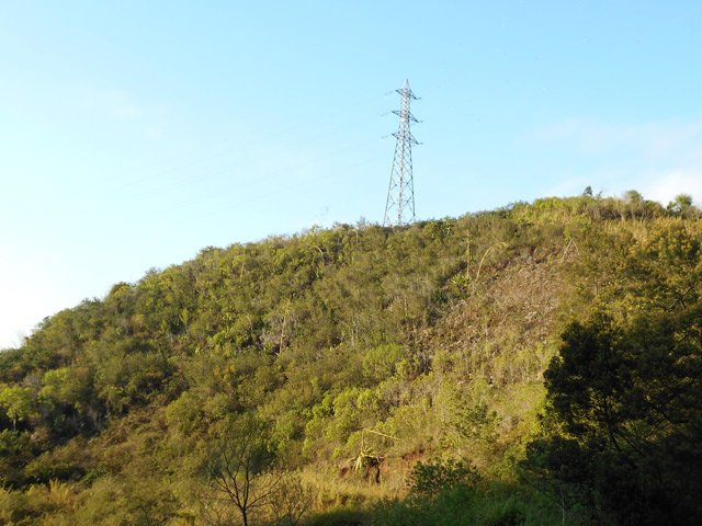 La face ouest du Piton la Mare