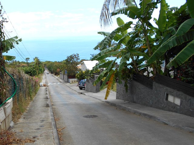 Très forte montée de l'Allée du Cimetière