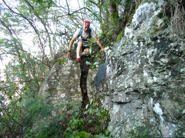 Certaines "marches" sont effectivement assez hautes