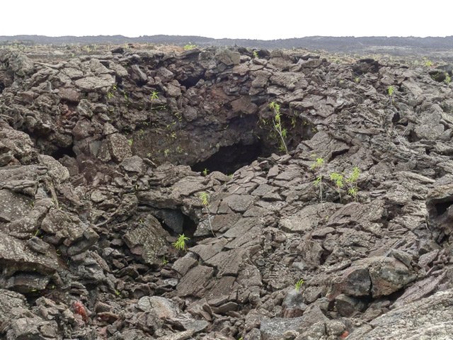 Une autre grotte issue d'un effondrement de tunnel