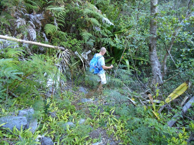 Le sentier n'est pas un GR mais reste toujours visible