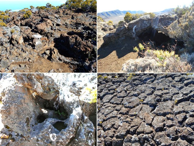 Randonnée végétale mais également minérale avec de belles concrétions ou curiosités