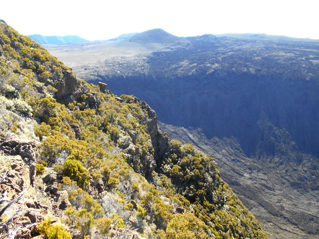 Vue sur le Chisny depuis le sommet du Morne Langevin