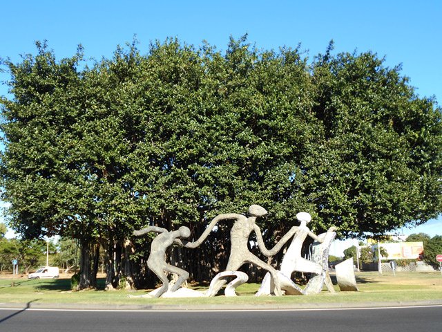 Le rond-point du Cœur Saignant