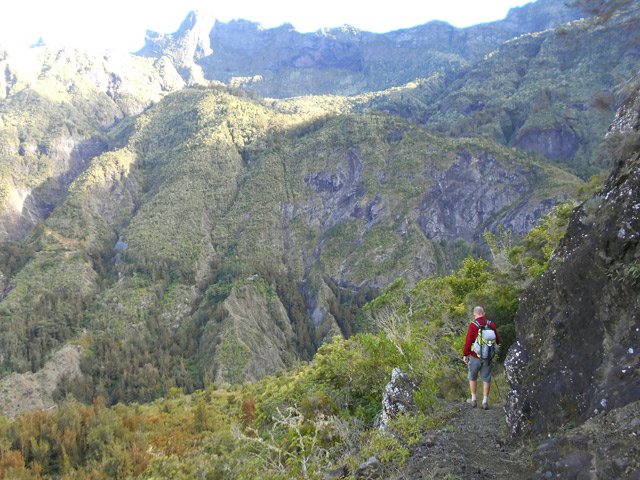 La plongée vers le Bras Rouge va bientôt débuter