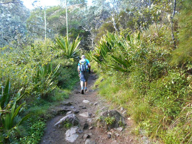 Le paysage de la Nouvelle après le cimetière