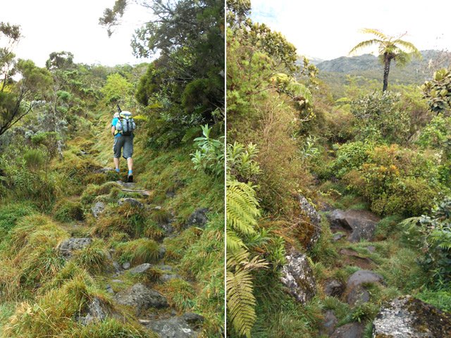 Toujours ces mêmes grosses pierres tout au long de la grimpette vers le Col de Fourche