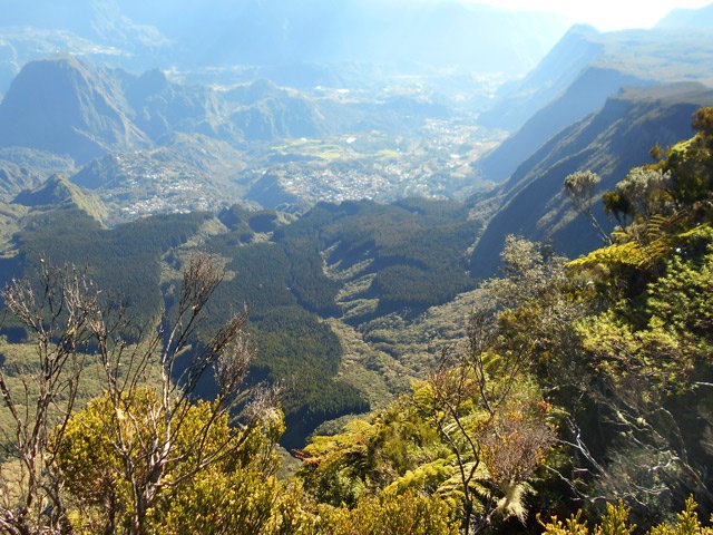 Une idée du chemin effectué depuis le point de départ