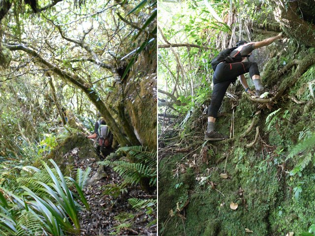 D'autres portions de la descente