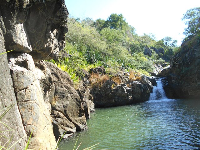 Le plus joli bassin à mi-parcours ; le Bassin Cascade