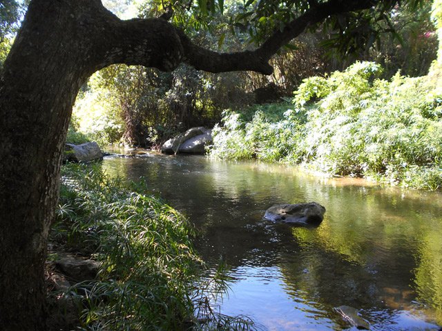 Un peu d'eau calme durant la remontée