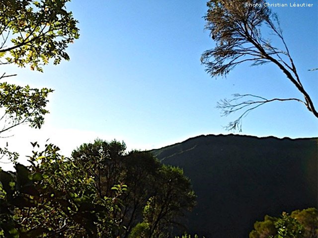 Très rares points de vue au départ