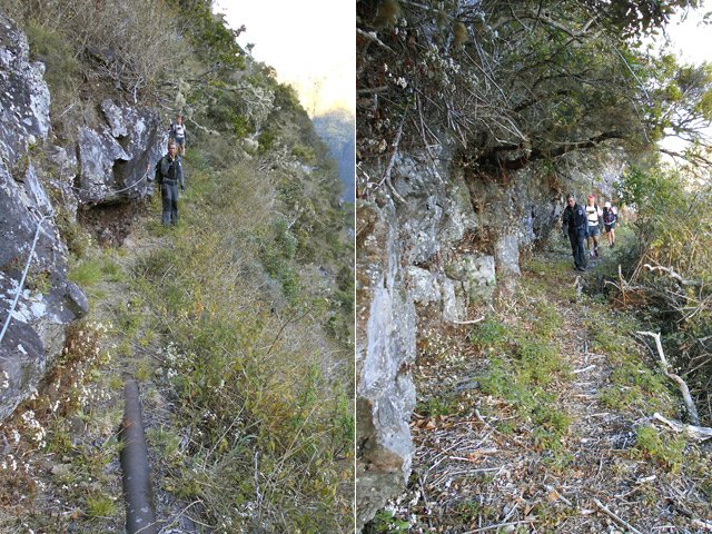 Deux passages étroits mais sans danger