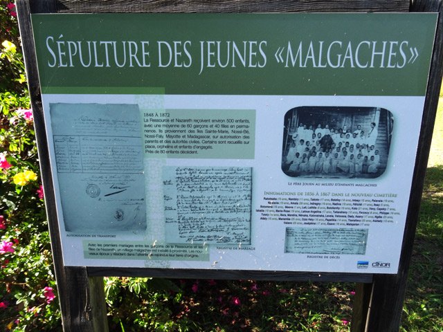 Quelques mots sur les enfants malgaches ramenés des îles voisines