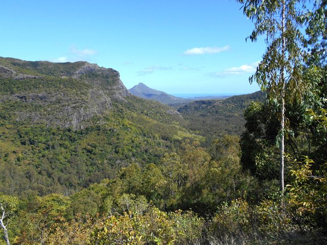 La vallée de la Rivière Noire et la Tourelle du Tamarin