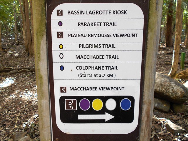 Pousser de quelques centaines de mètres plus avant pour repérer les circuits