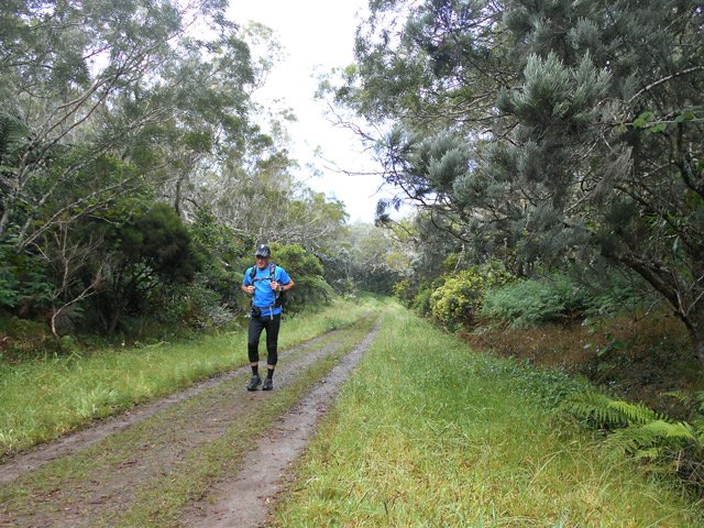 Petite portion de piste avant de partir pour la Grande Mare