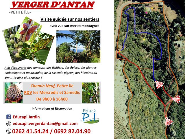 Quelques renseignements à l'entrée du domaine