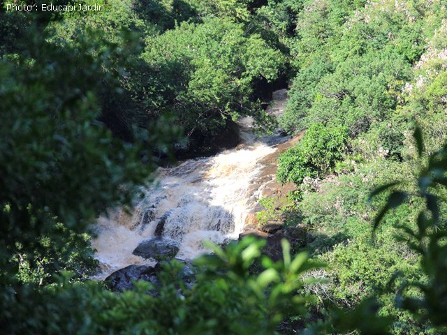 La ravine de la photo 26 un jour de fortes pluies