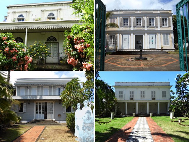Rien que dans la Rue de Paris, on peut admirer une vingtaine de cases créoles