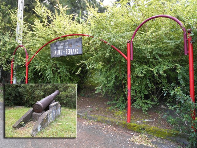 La bienvenue est tout de même souhaitée avec un canon !