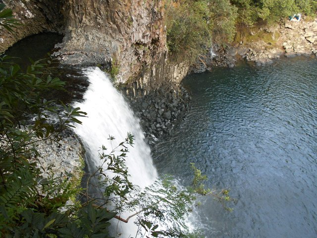 Profiter d'un premier point de vue avant d'emprunter l'escalier