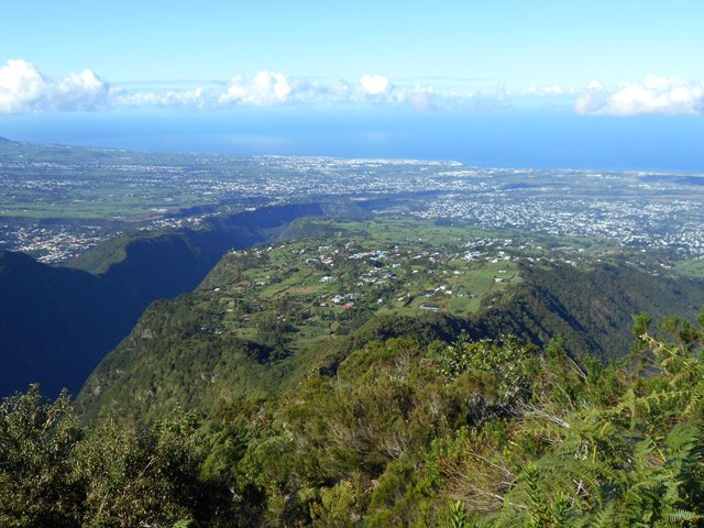Point de vue sur le Tapage et l'océan