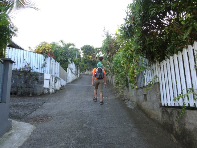 Certaines rues sont en très fortes pentes