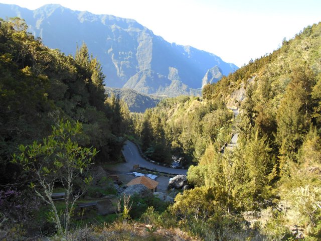 Magnifique point de vue depuis le rocher de l'aire du Grand Matarum