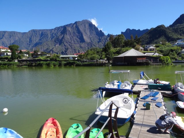 Arrivée à la fin de la boucle près de la Mare à Joncs
