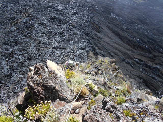 90 minutes après le départ, 200 mètres plus haut