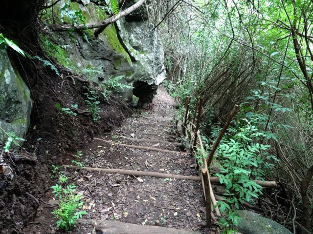 Une autre pente assez forte mais courte