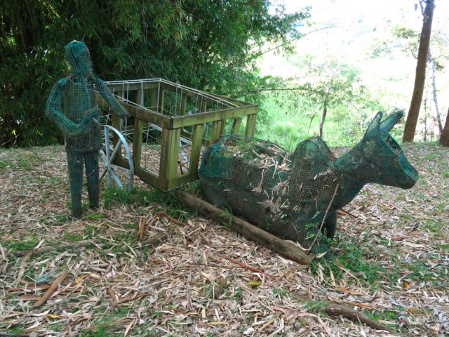 Les compositions paysagères ont été abandonnées