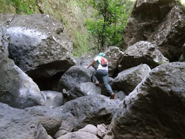 Courtes escalades sans vraiment de danger