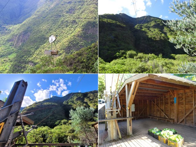 Nouvel écart dans la descente pour s'approcher du système de ravitaillement du village