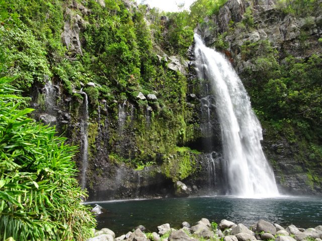 Agréable moment à passer près du bassin du Voile de la Mariée
