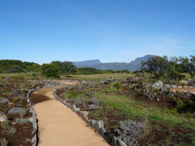 La piste vers le dernier virage