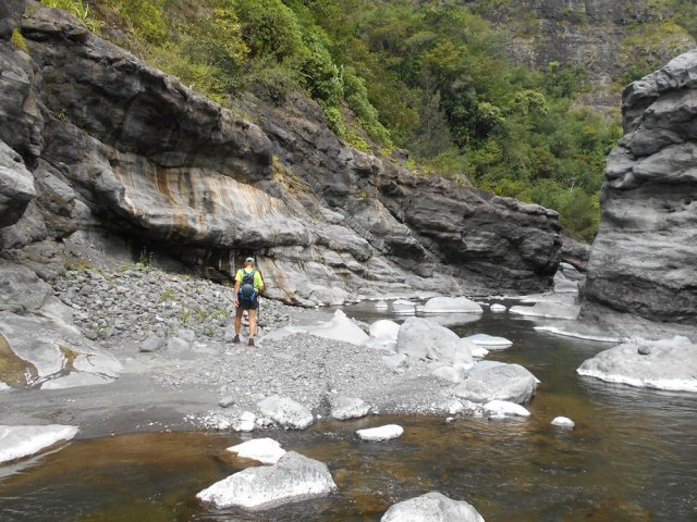 La partie la plus sauvage, avec de multiples gorges, débute en aval du Pavillon