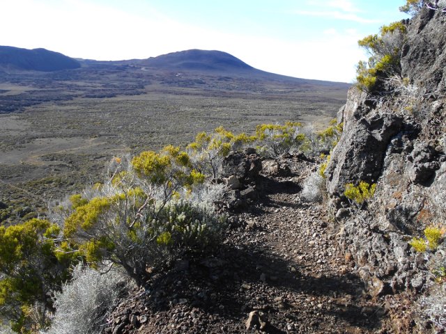 Sentier sableux et très agréable