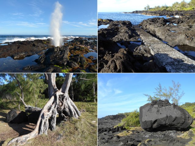 Quelques points caractéristiques vers la Marine de Vincendo