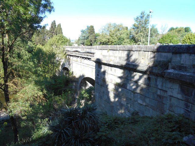 Le pont aqueduc du Fresquel, le deuxième de la longue sortie