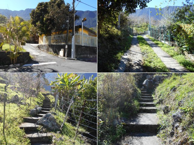 La poste, la piste et le sentier des Gaulettes