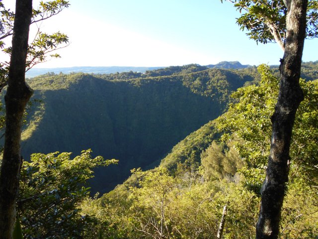 La vallée profonde de la ravine du Butor