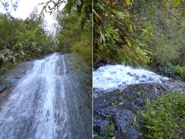 On aura l'occasion de rencontrer de nombreuses cascades