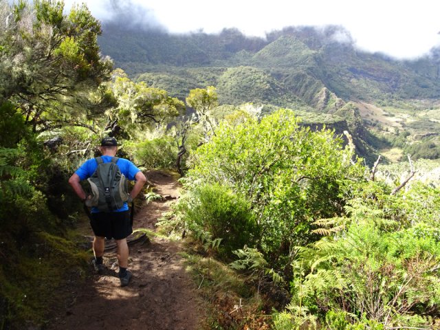Nouvelle forte descente en direction de Maison Laclos