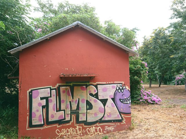 La petite maison du garde barrière de l'Etang Salé